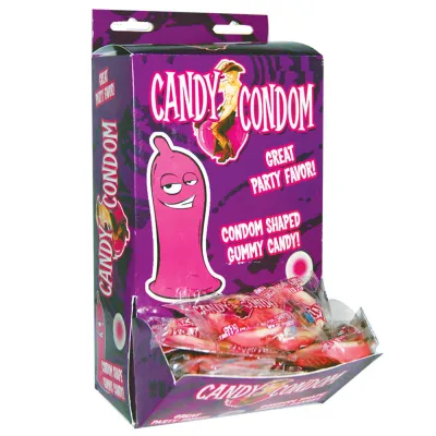 Candy Condoms Edible Gummy DP 50