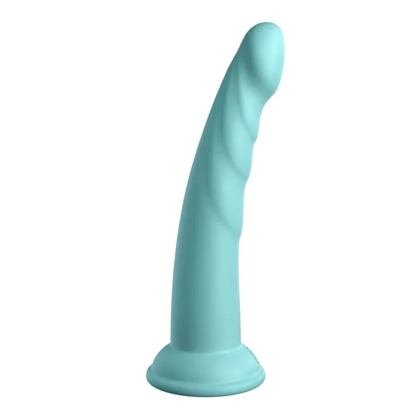 Dillio Platinum Slim Seven Silicone 7" Suction Cup Dildo - Lavender