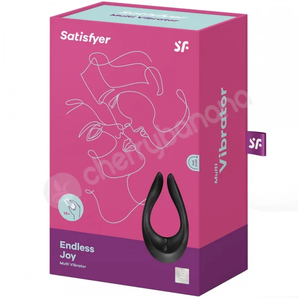 Satisfyer Endless Joy Black Multi Couples Vibrator