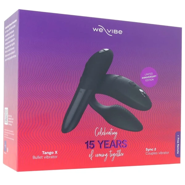 We-Vibe 15 Year Anniversary Collection Set With We-Vibe Sync 2 & We-Vibe Tango X