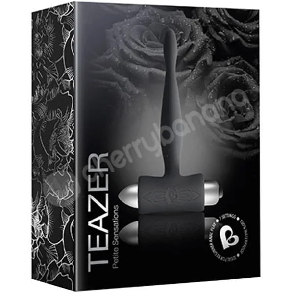 Rocks Off Petite Sensations Teazer 7 Speed Black Butt Plug