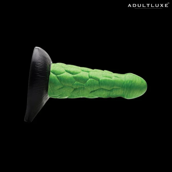 Creature Cocks Radioactive Reptile Thick Scaly Silicone Dildo