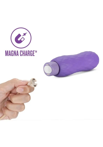 Gaia Eco Bliss Rechargeable Waterproof Plant Based Clitoral Vibrator By Blush - Lilac