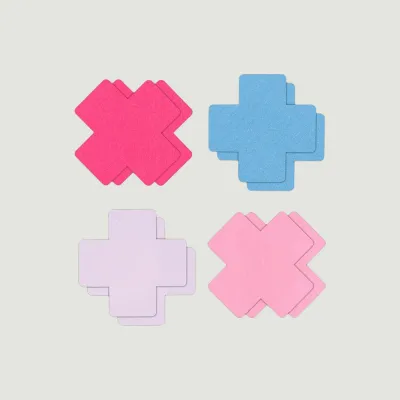 Pretty Pasties Pastel Cross Assorted 4 Pack