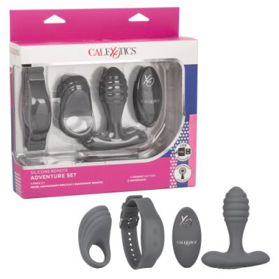 CalExotic Silicone Remote Adventure Set