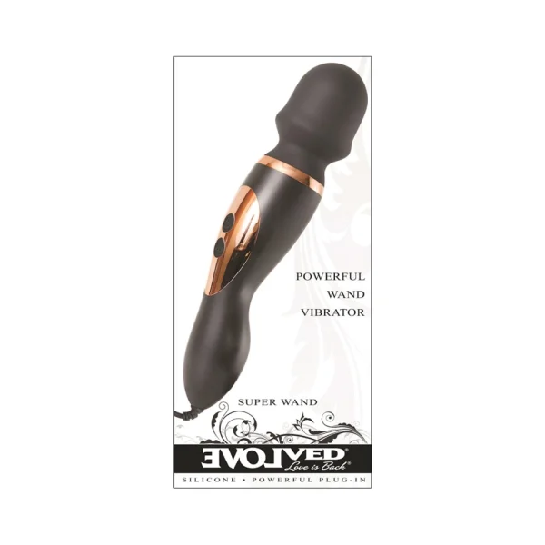 Evolved Super Wand Massager Silicone Head Multi Function