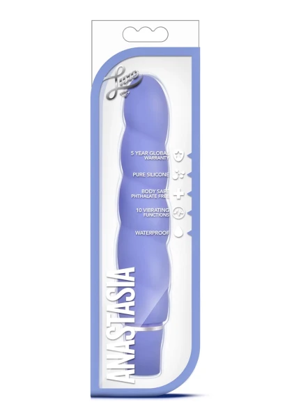 Luxe Anastasia Silicone Vibrator by Blush Novelties - Anastasia Pink