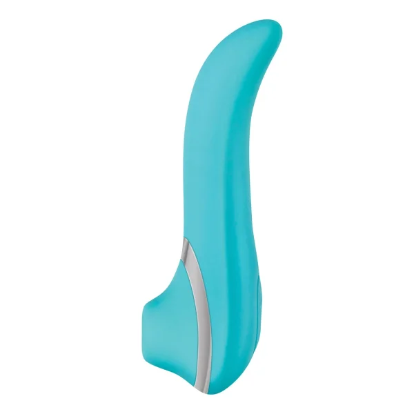 Adam & Eve French Kiss Her Clit Stimulator - Teal — image 10 of 13
