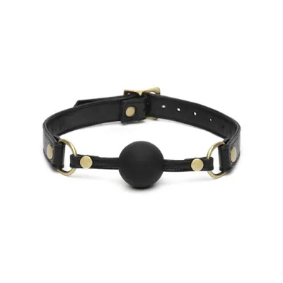 Fifty Shades Of Grey Bound To You Ball Gag Black Gold O s