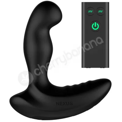 Nexus Ride Remote Control Black Prostate Perineum Dual Motor Vibrator