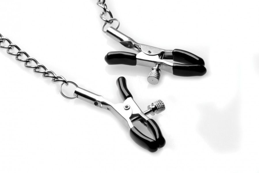 Silicone Ball Gag & Nipple Clamps