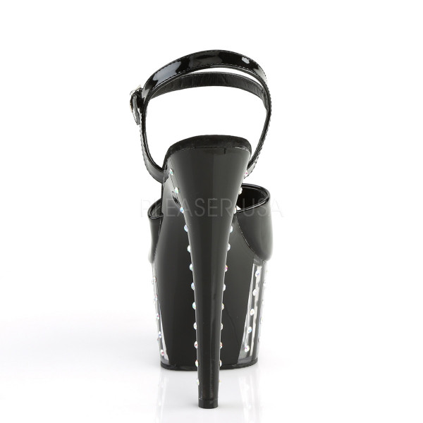 7 inches Heel, 2 3/4 inches RS Lined PF Ankle Strap Sandal — image 4 of 24