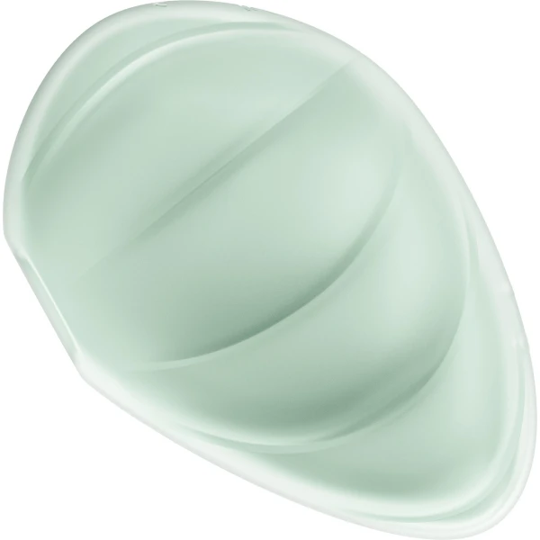 Satisfyer Cloud Dancer Rechargeable Waterproof Silicone Air Pulse Clitoral Vibrator - Mint