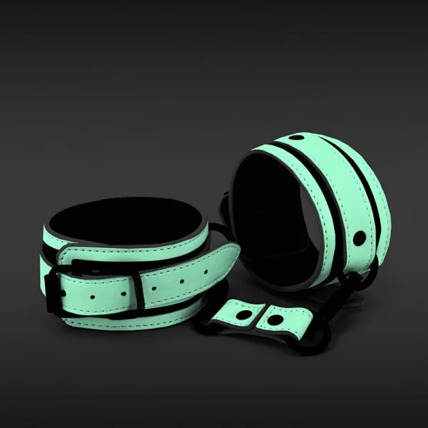NS - GLO Bondage - Ankle Cuff - Green — image 5 of 6