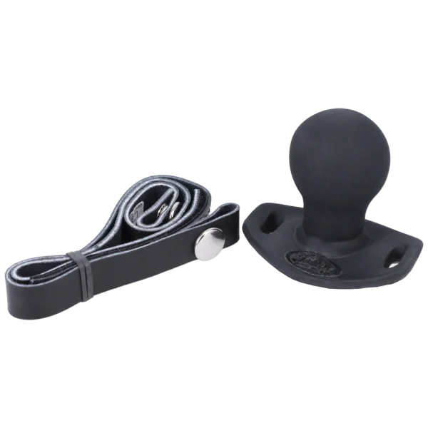 Silicone Beginner Ball Gag By Tantus - Onyx