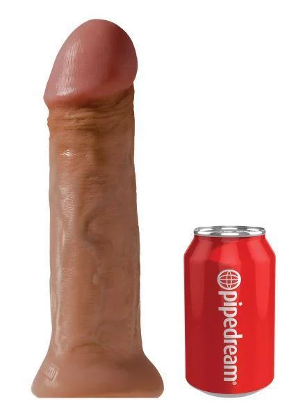 King Cock 11" Dildo - Tan