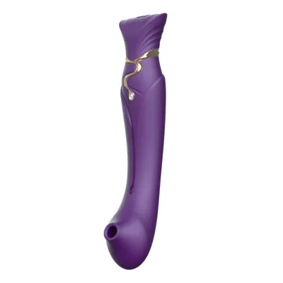 Queen Set G spot PulseWave Vibrator with Suction Sleeve