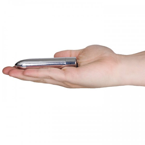 Bondara Clit-Rider Silver 10 Function Rechargeable Bullet Vibe — image 5 of 5