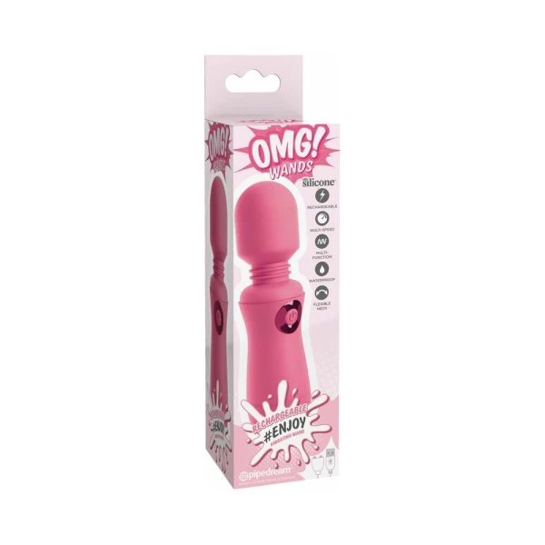 Personal Massagers:  Omg! Wands Enjoy Rechargeable Vibrating Wand — image 17 of 18
