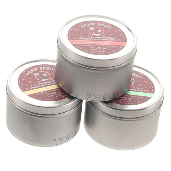 Lovers 3-in-1 Mini Massage Candle Trio