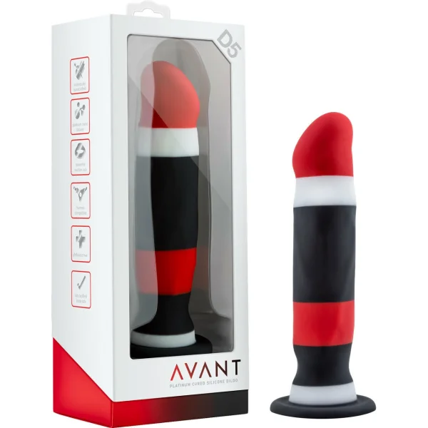 Avant D5 Sin City Silicone Dildo with Suction Cup