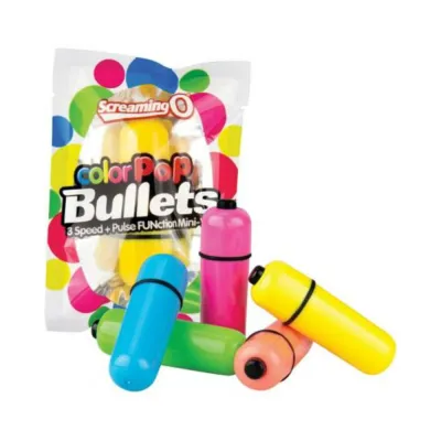 Color Pop Bullets Waterproof Assorted Colors 40 Each Per Bowl