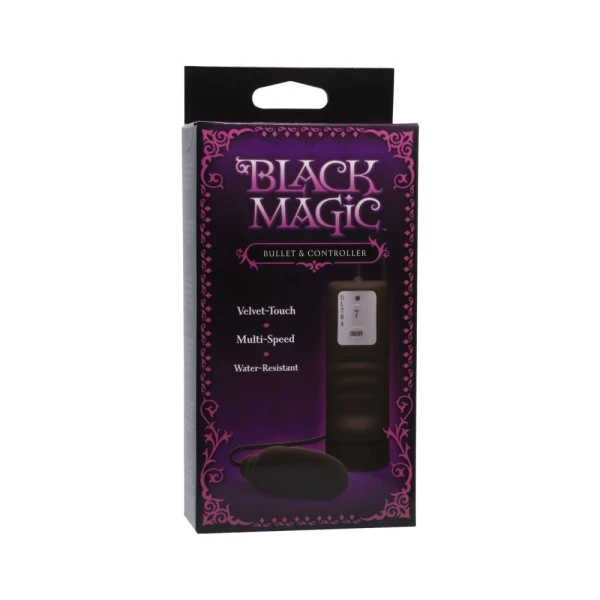 Black Magic Bullet Vibrator & Controller