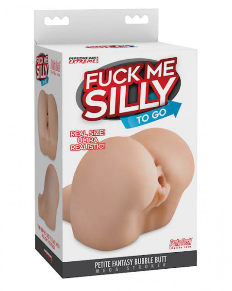 Pipedream Realistic 6.25" Petite Bubble Butt Masturbator - Dual Entry