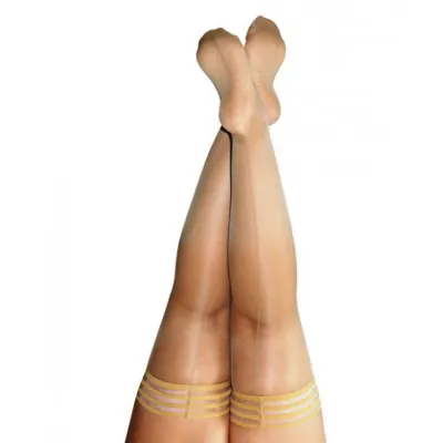 Kixies Vanessa Nude With Nude Back Seam Nude D