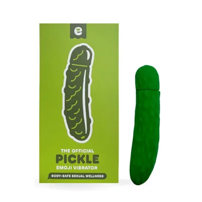 Emojibator Pickle 4 3 Vibrator