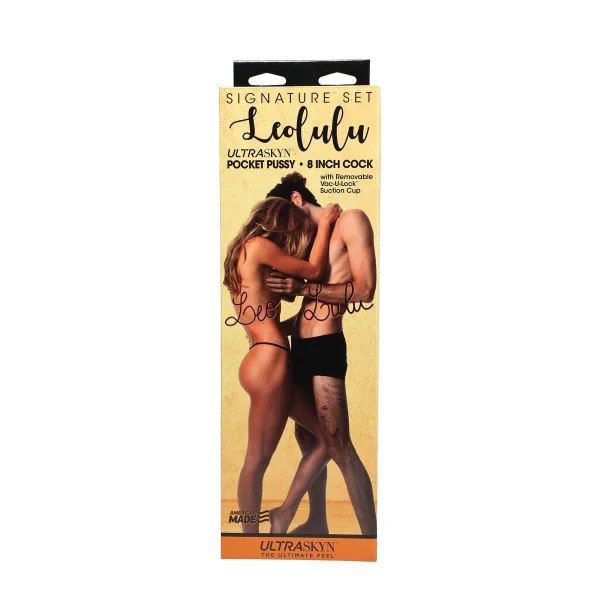 Male Celeb Penis - Leo Pocket Pussy & Lulu 8 Inch Cock