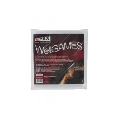 SexMAX WetGAMES Vinyl Sheet 180 x 220 cm White