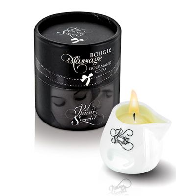 Plaisirs Secrets Massage Candle Coco