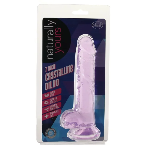 Naturally Yours 7 Inch Crystalline Dildo