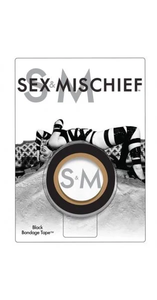 Sex & Mischief Bondage Tape Black