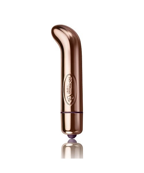 Rocks Off RO 120mm 10 Function G-Spot Bullet Vibrator - Rose Gold