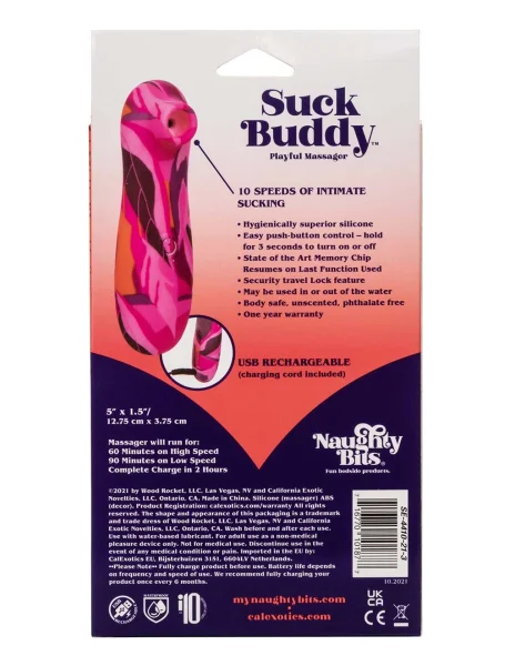 Naughty Bits Suck Buddy Massager