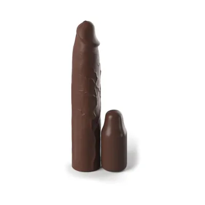 Butt Plugs Fantasy X tensions Elite Sleeve 9in With 3in Plug Brown
