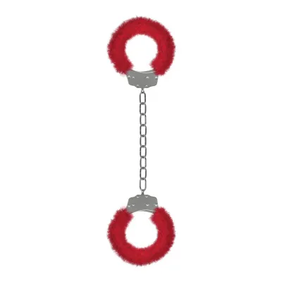 Beginner s Legcuffs Furry Red