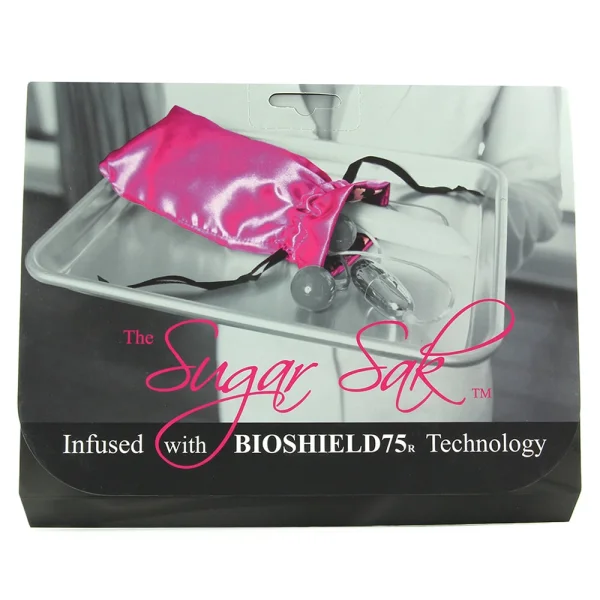 Sugar Sak Antibacterial Toy Bag Extra Large - Pink
