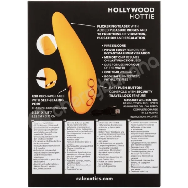 California Dreaming Hollywood Hottie Multi-Use Vibrator
