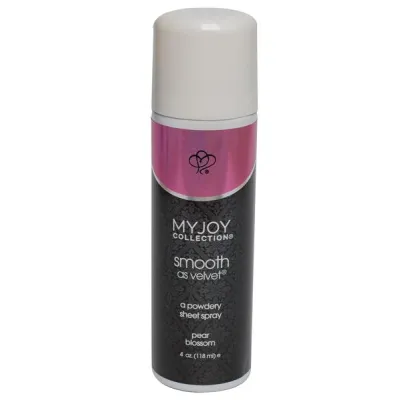 Smooth As Velvet Spray Talc With Pheromones Pear Blossom 4 Ounce