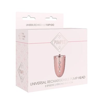 Universal Rechargable Pump Head Pink