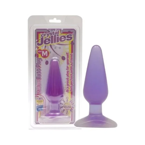 Butt Plug Medium Purple Jellie — image 5 of 11