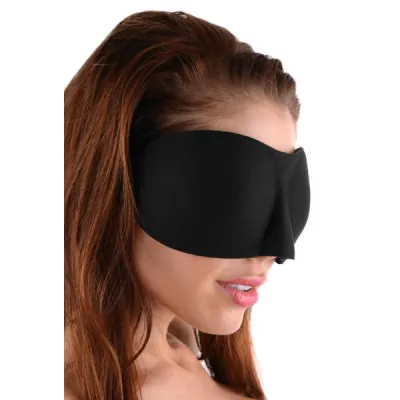 Frisky Deluxe Black Out Blindfold O S