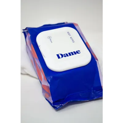 Dame Body Wipes Pouch 25 Count