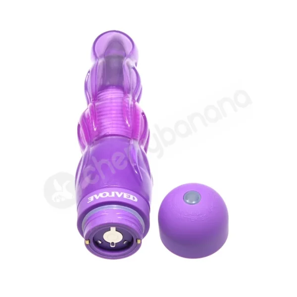 Bendable Flexems Flame Purple Vibrator