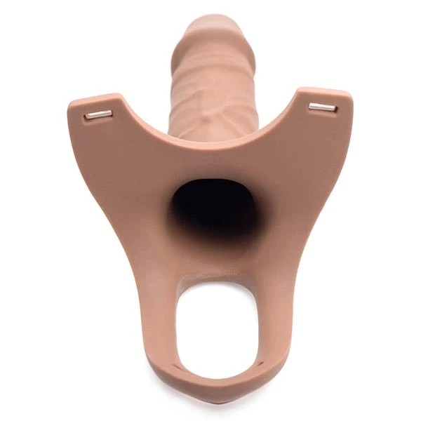 Hollow Silicone Dildo Strap-On