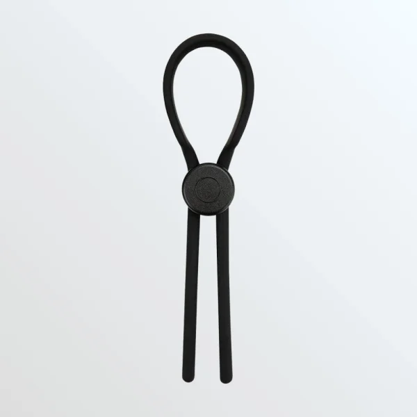 Velv'Or Rooster Ragnar Adjustable Lasso String Cock Ring - Black — image 11 of 12