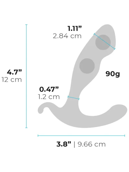 B-Vibe Rocker Weighted Prostate Plug